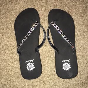 💕Bedazzled Sandals💕